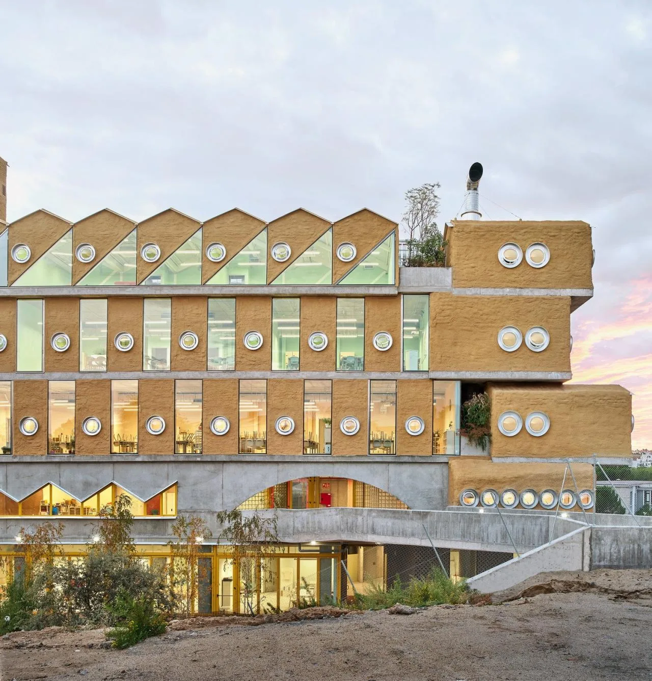 BIM Architecture | Marketized Campus, Reggio Emilia School/Andrés Jaque+Office for Political Innovation
