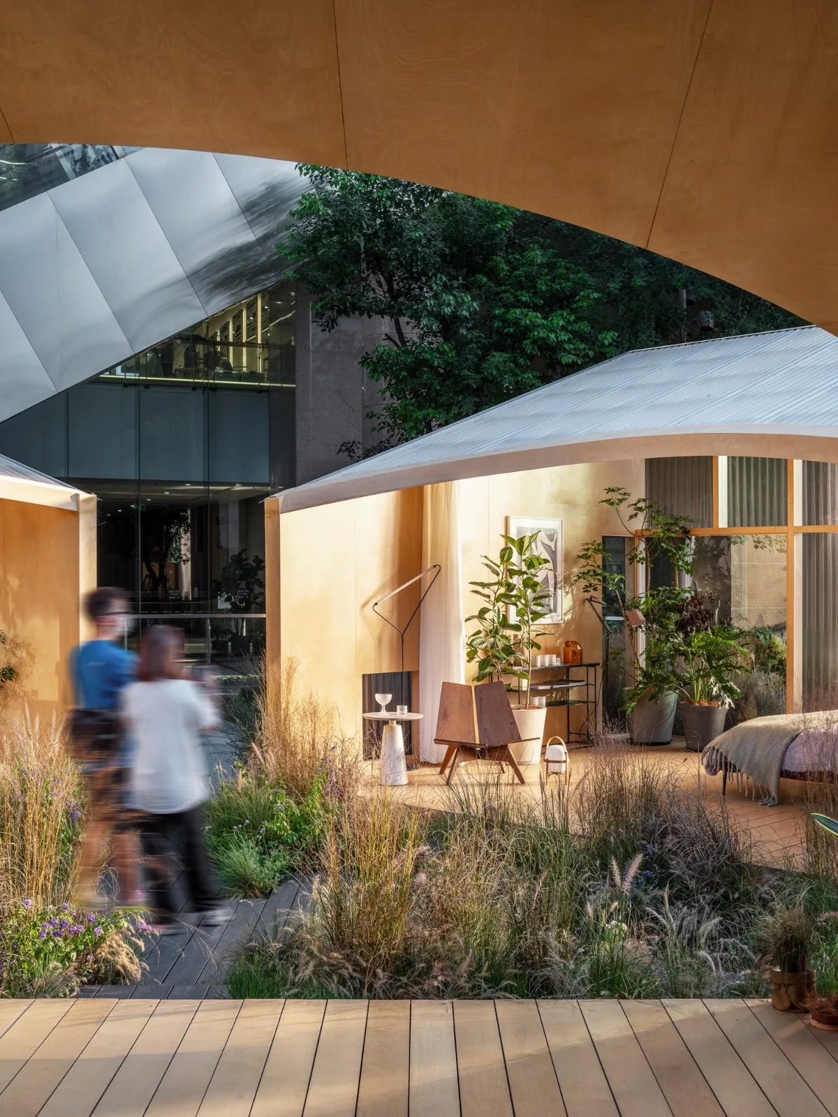 BIM Architecture | Room Garden: Space Installation/Room Building Design in the bustling city