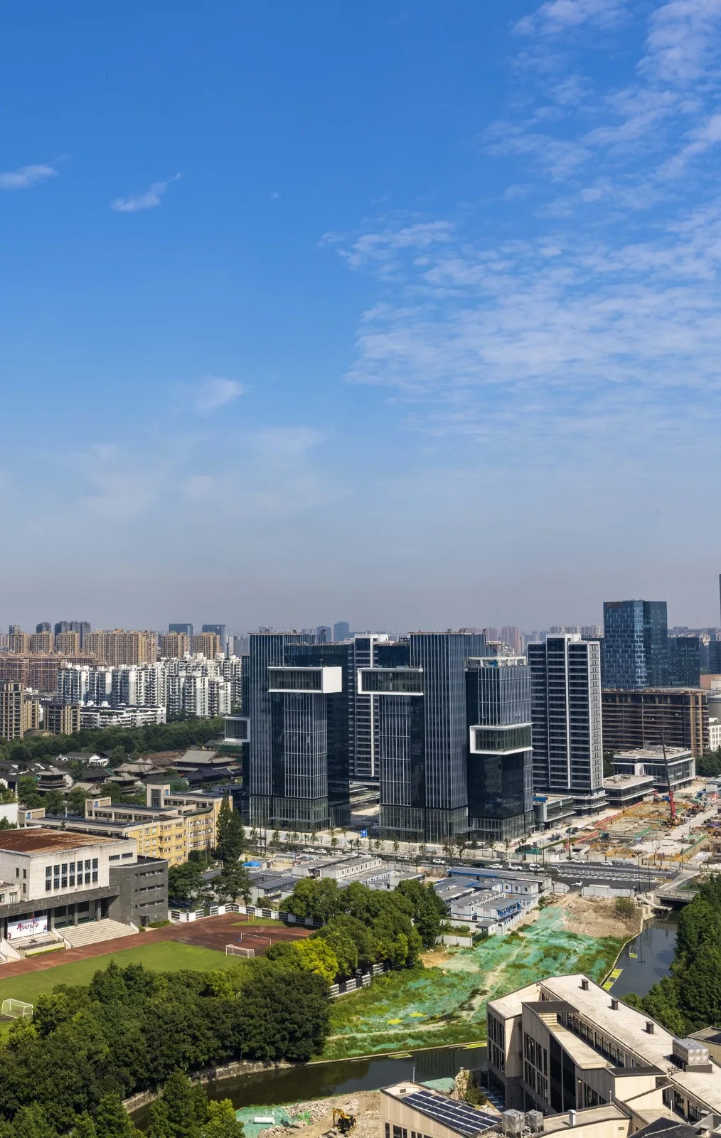 BIM Architecture | Hangzhou Yinglan Center/ARQ Architecture Firm+Farrells Farrell