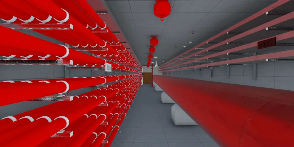 REVIT model for underground comprehensive pipe gallery BIM project, complete BIM model+presentation PPT and BIM demonstration video