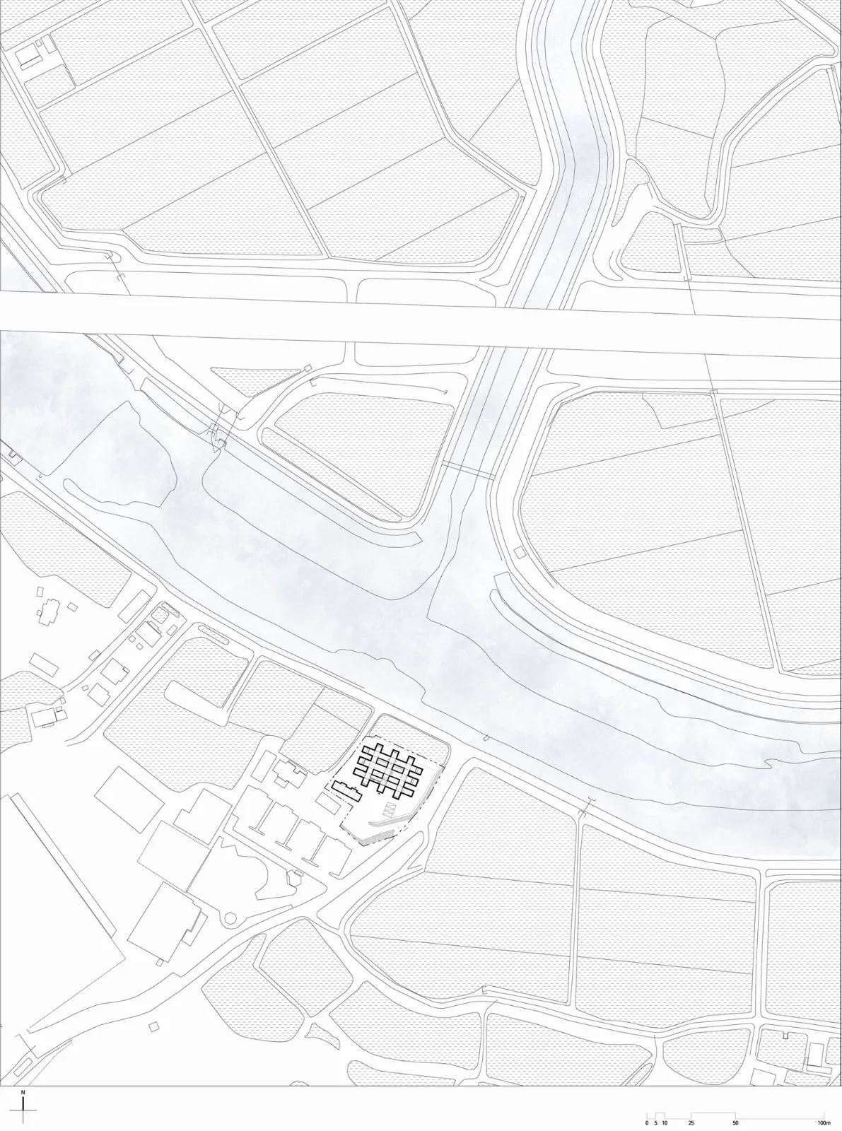 BIM Architecture | 'Cross Cultural Space', NONSPACE Cafe/ON Architecture INC