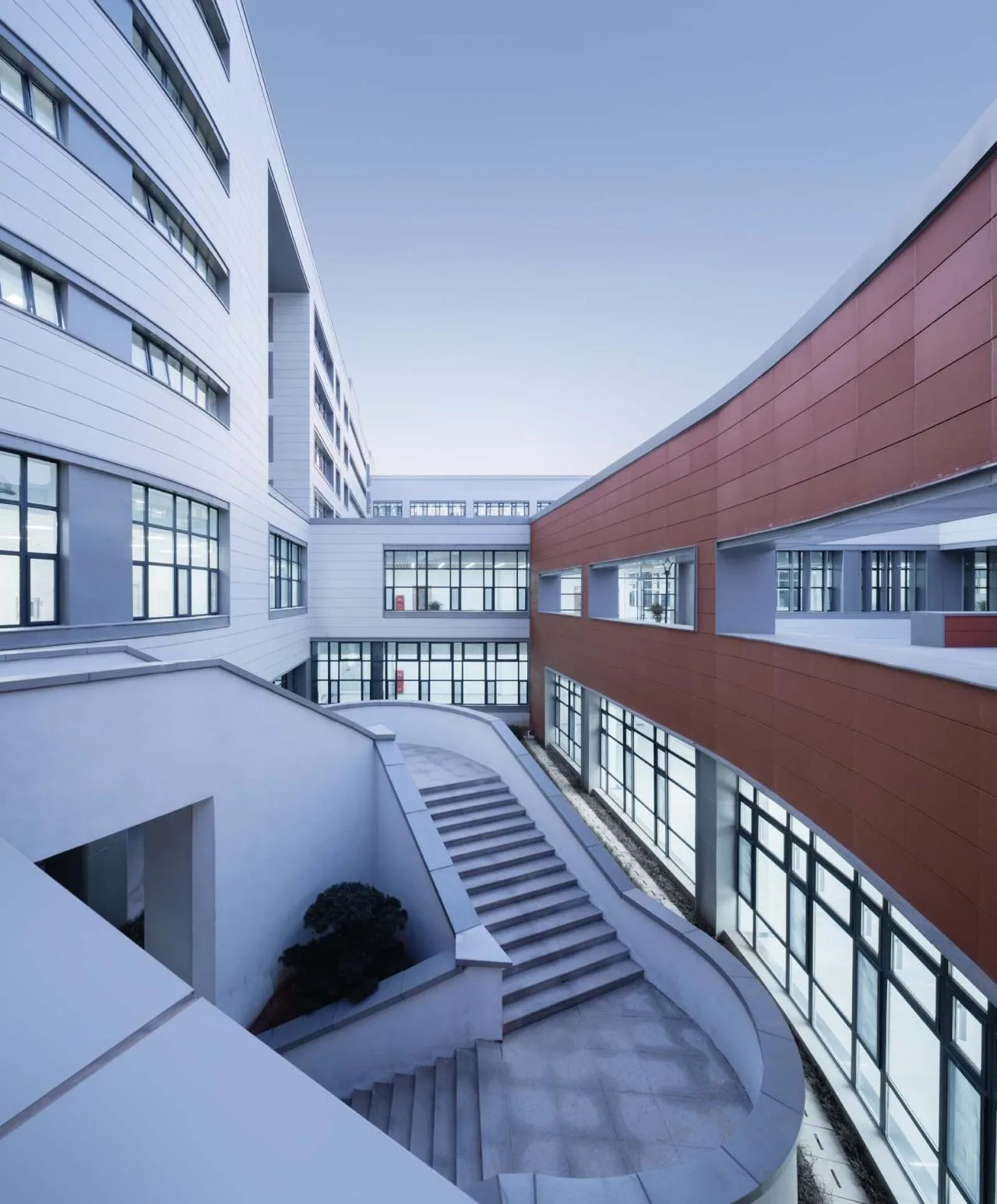 BIM Architecture | Jinan Licheng No.2 Middle School Caishi Campus/Tongyuan Design