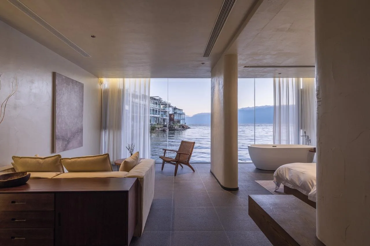 BIM Architecture | Heart Station by the Sea: Design of Dali Shuanglang Taotang Zhi Qiu Resort Hotel/Sanwen Architecture