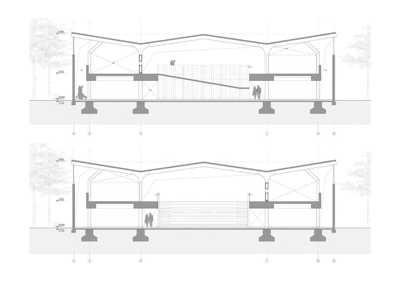 BIM Architecture | Longyou Tuanshi Village Future Rural Life Hall/Shanghai Yanyang Architectural Design Studio