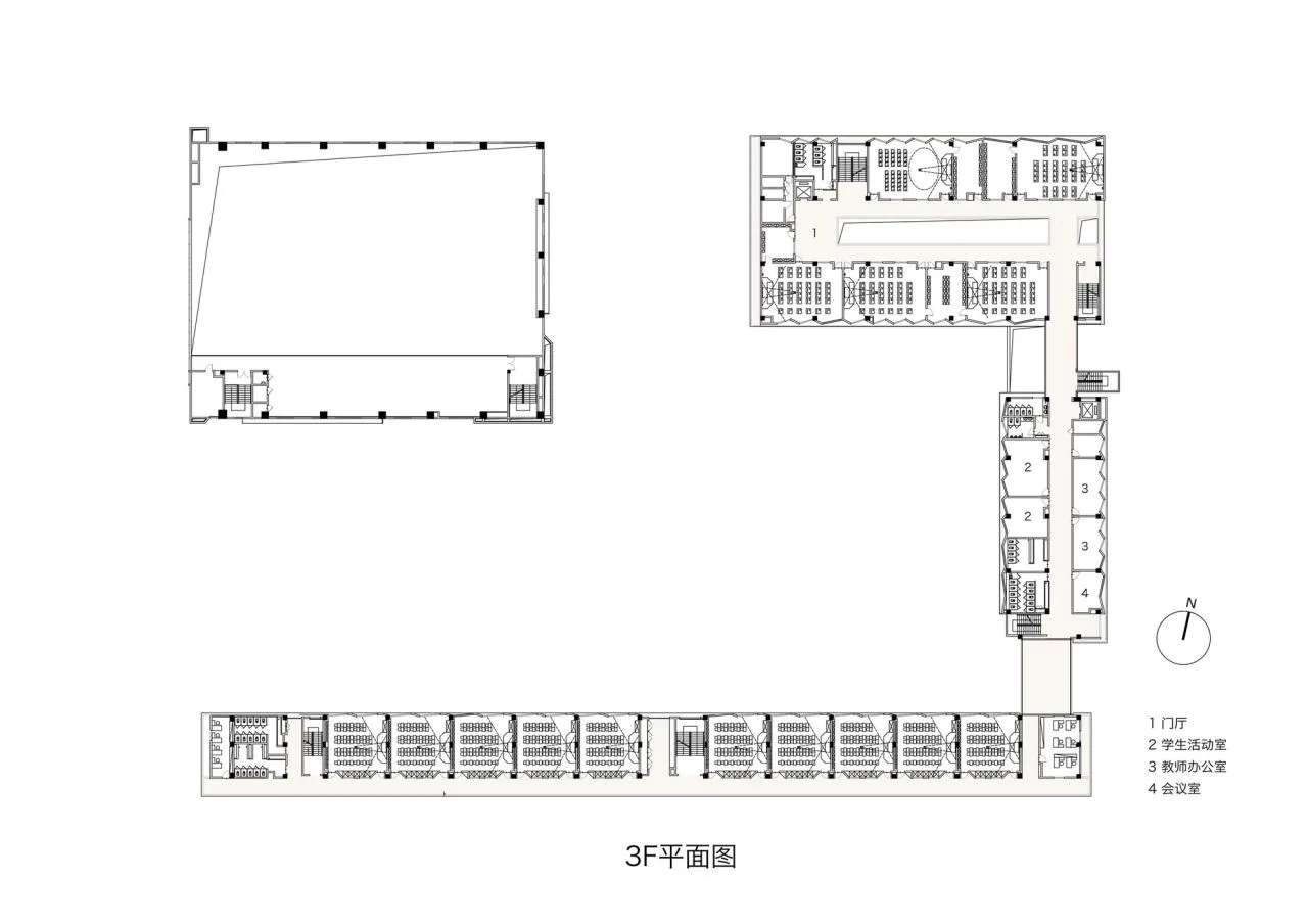 BIM Architecture | Shanghai Fushan Tangcheng Foreign Language Primary School (Peide Campus) Design/Huajian Group Shanghai Architectural Design and Research Institute