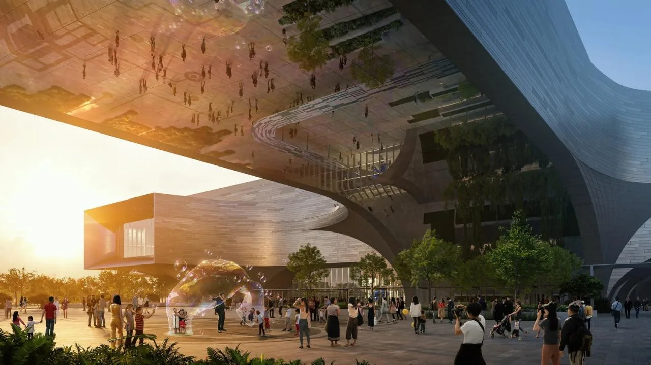 BIM Architecture | Singapore New Science Centre, Waterfront Floating/Zaha Hadid Architects