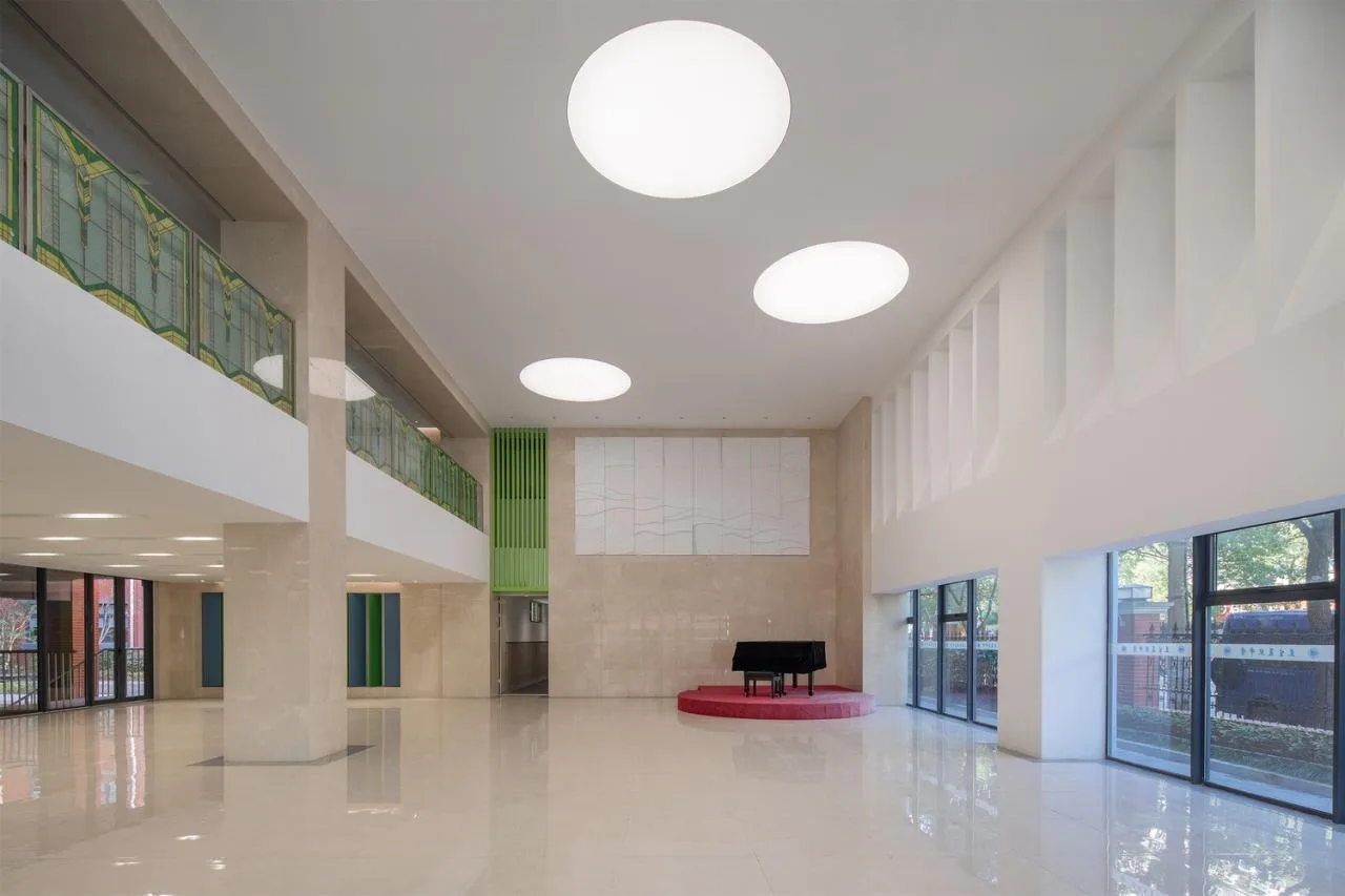 BIM Architecture | Lansheng Fudan Middle School Guohe Road Campus Renovation and Expansion Project/Shanghai Huadu Architectural Planning and Design Co., Ltd