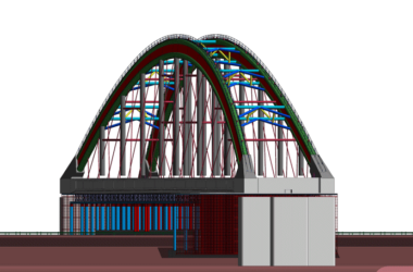 BIM-Based Research on Municipal Bridge Models and Construction Techniques for Large-Span Tied Arch Bridges-BIM WORLD