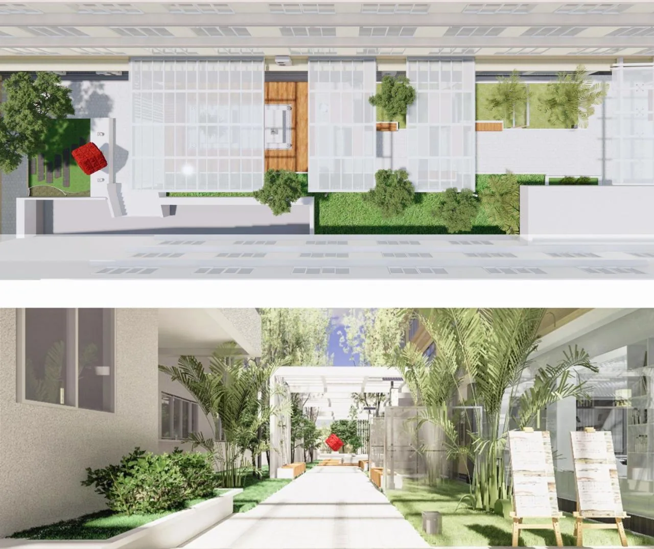 BIM Architecture | Situational Symbiosis: Construction of Public Learning Spaces at Guangdong University of Technology/Campus Renewal Team at Guangdong University of Technology