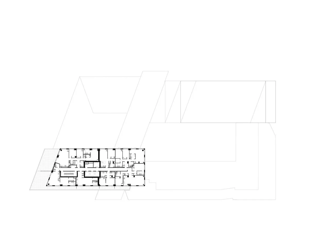 BIM Architecture | New York Green Point Landing D, Breaking Volume/OMA/Jason Long