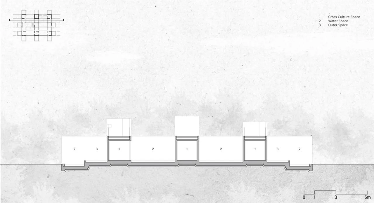 BIM Architecture | 'Cross Cultural Space', NONSPACE Cafe/ON Architecture INC