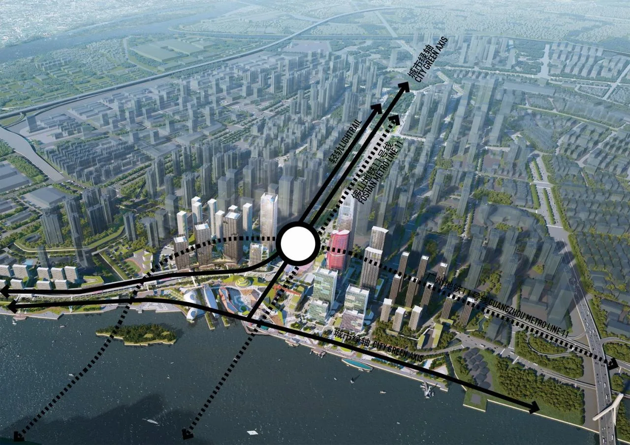 BIM Architecture | Guangzhou Shipyard Urban Design International Competition Proposal Debuts/SPARK