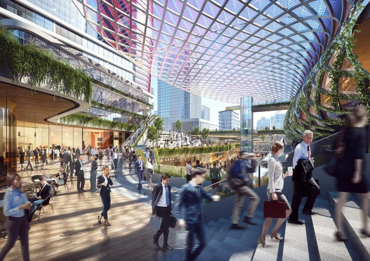 BIM Architecture | Guangzhou Shipyard Urban Design International Competition Proposal Debuts/SPARK