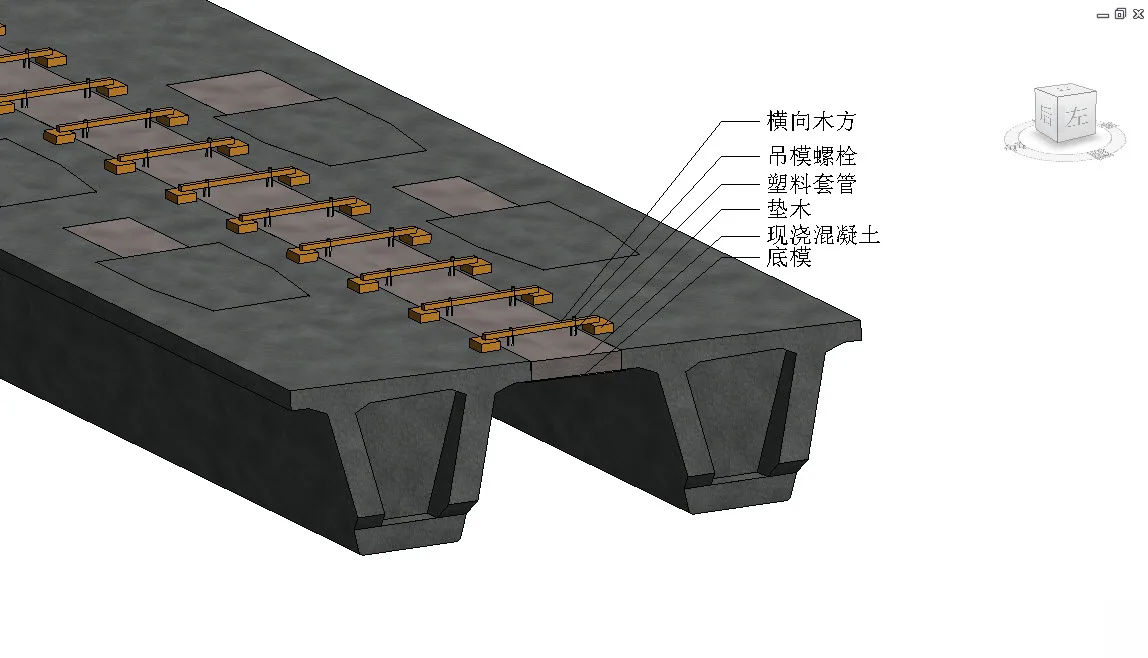Complete set of municipal BIM project models for highways (crossing Sixu Expressway Bridge) REVIT model bridge, tunnel bridge, including complete set of model component family files
