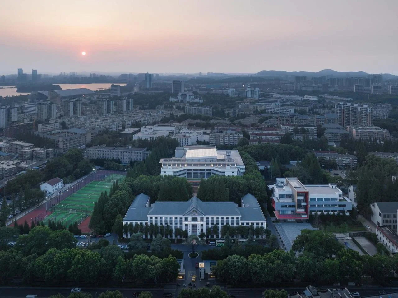 BIM Architecture | Nanjing South Normal University Zijin Campus Overall Renovation Project/Duze Design