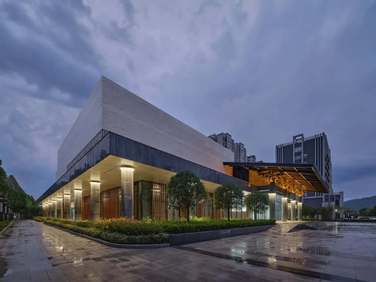 BIM Architecture | Songxian Three in One Construction Project/Wang Hui Architecture Studio