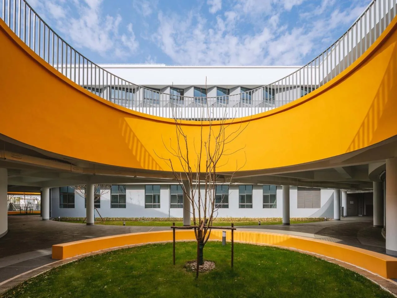 BIM Architecture | Shanghai Fushan Tangcheng Foreign Language Primary School (Peide Campus) Design/Huajian Group Shanghai Architectural Design and Research Institute
