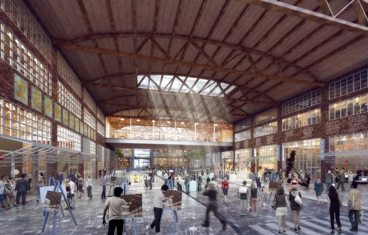 BIM Architecture | Guangzhou Shipyard Urban Design International Competition Proposal Debuts/SPARK