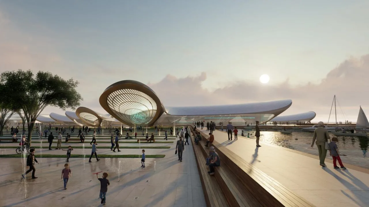 BIM Architecture | Creating a Waste Free World Expo: Proposal for the Exhibition Hall of Ukraine's 2030 World Expo/Zaha Hadid Architects