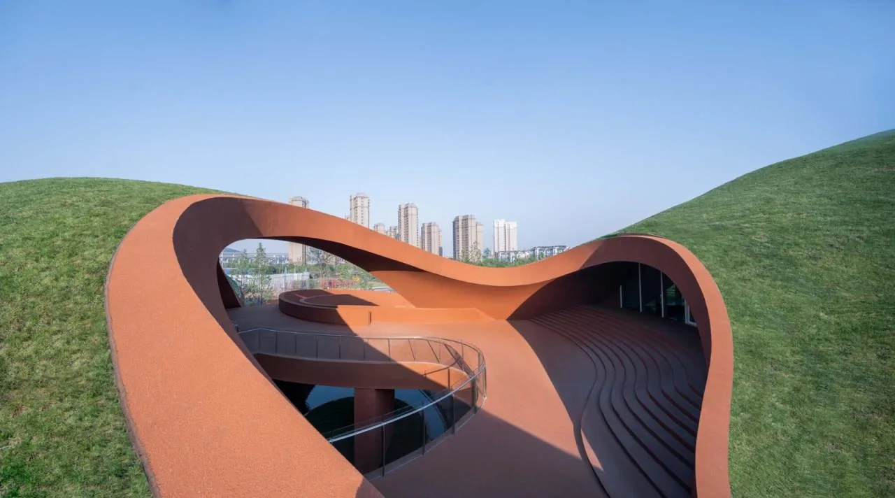 BIM Architecture | OCT Chaohu Natural and Cultural Center/Shanghai Qianhe Architectural Design Firm