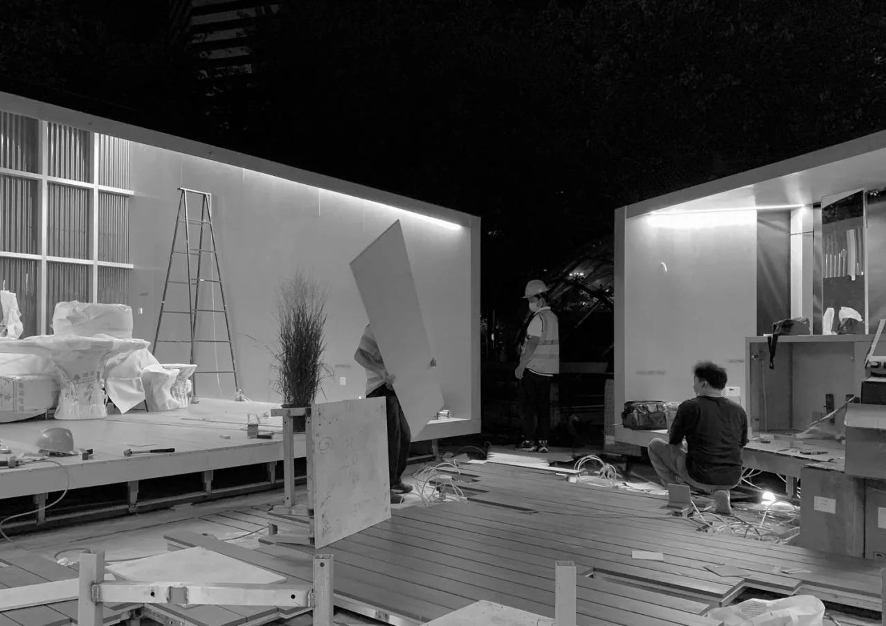 BIM Architecture | Room Garden: Space Installation/Room Building Design in the bustling city