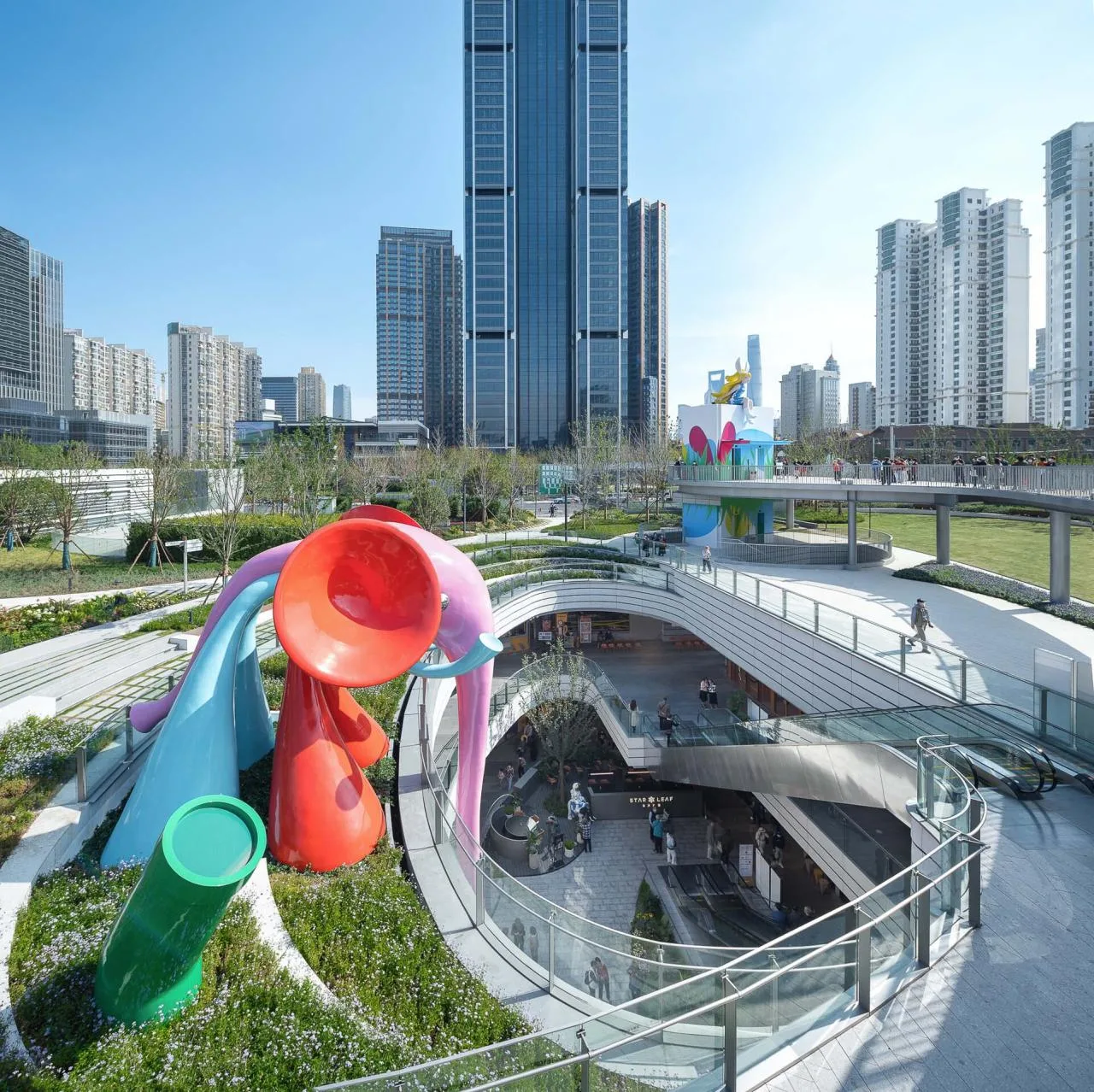 BIM Architecture | Shanghai Suhewan Wanda Plaza/Kokaistudios