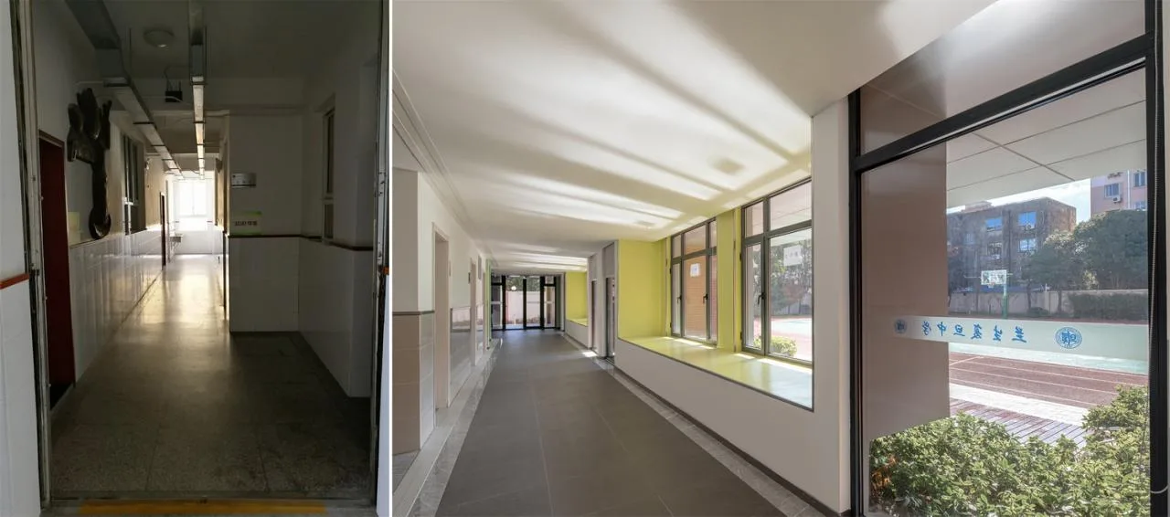 BIM Architecture | Lansheng Fudan Middle School Guohe Road Campus Renovation and Expansion Project/Shanghai Huadu Architectural Planning and Design Co., Ltd