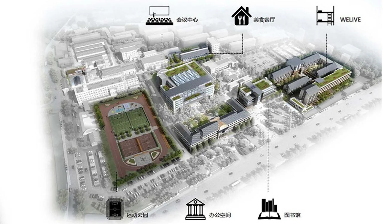 BIM Architecture | Nanjing South Normal University Zijin Campus Overall Renovation Project/Duze Design