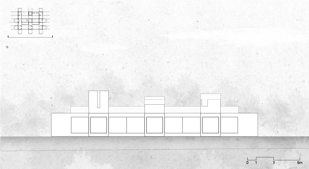 BIM Architecture | 'Cross Cultural Space', NONSPACE Cafe/ON Architecture INC