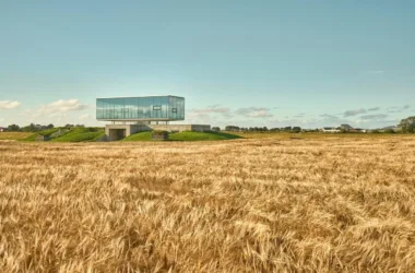BIM Architecture: ASAS Arkitektur's New Military Bunker and Bresta Floating Pavilion-BIM WORLD