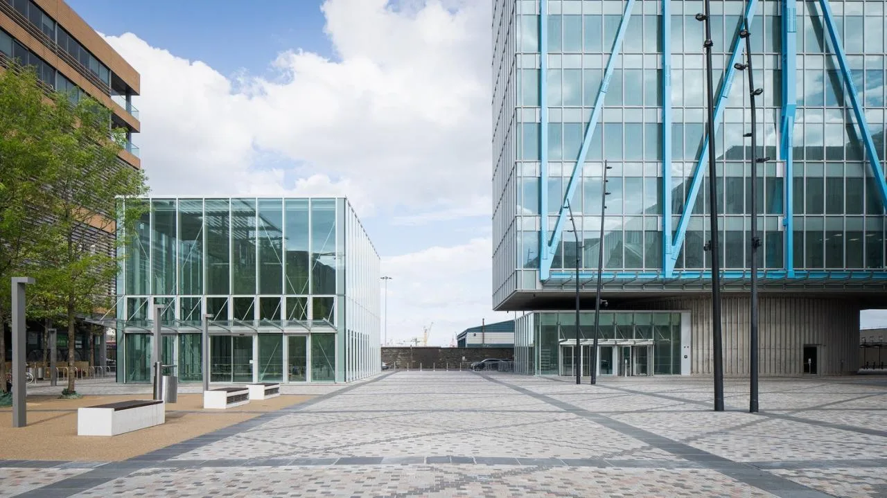 BIM Architecture | Blue 'Bones', EXO Office Building/Shay Cleary Architects