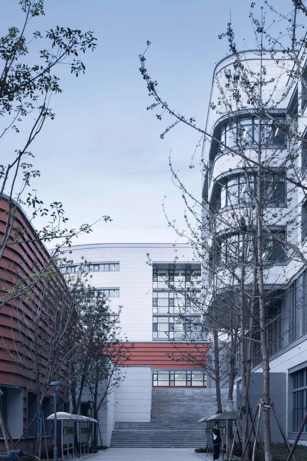 BIM Architecture | Jinan Licheng No.2 Middle School Caishi Campus/Tongyuan Design