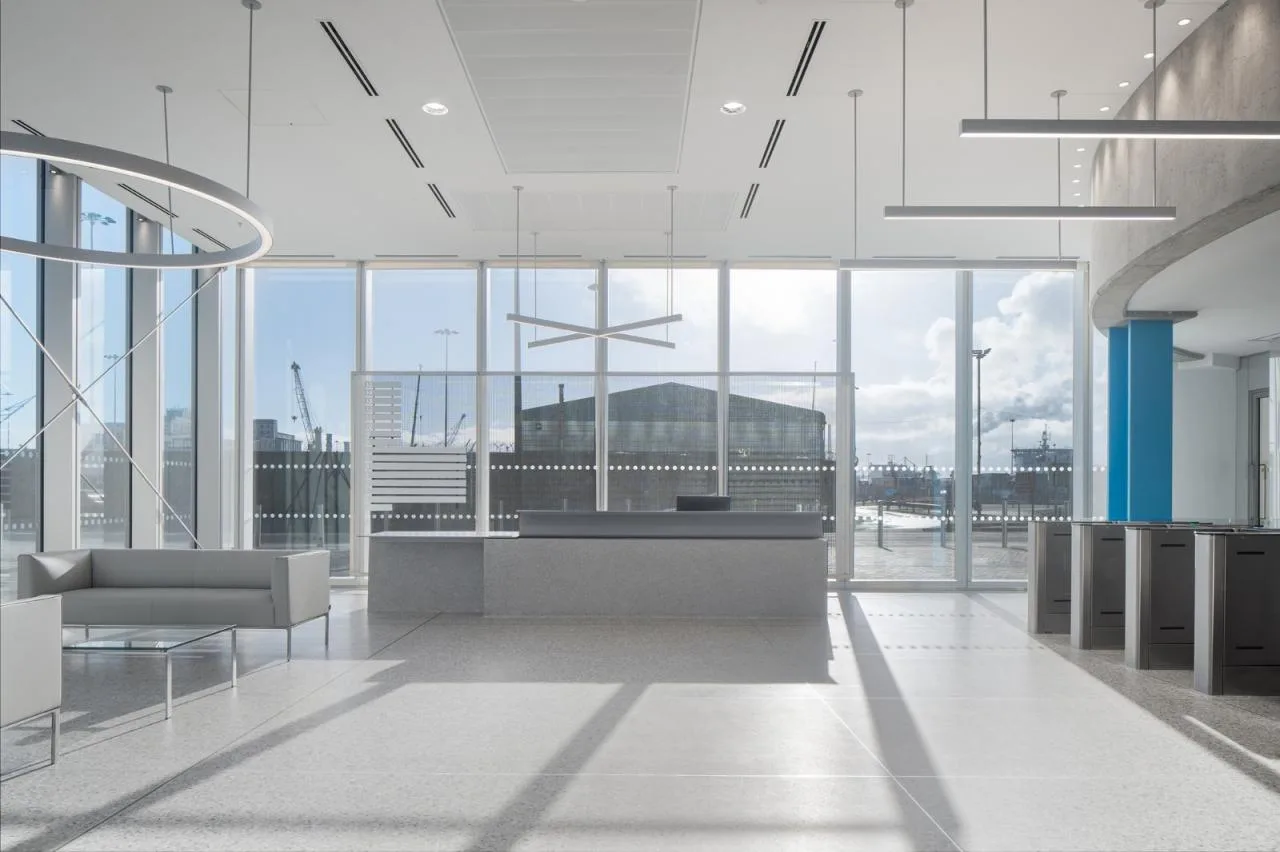 BIM Architecture | Blue 'Bones', EXO Office Building/Shay Cleary Architects
