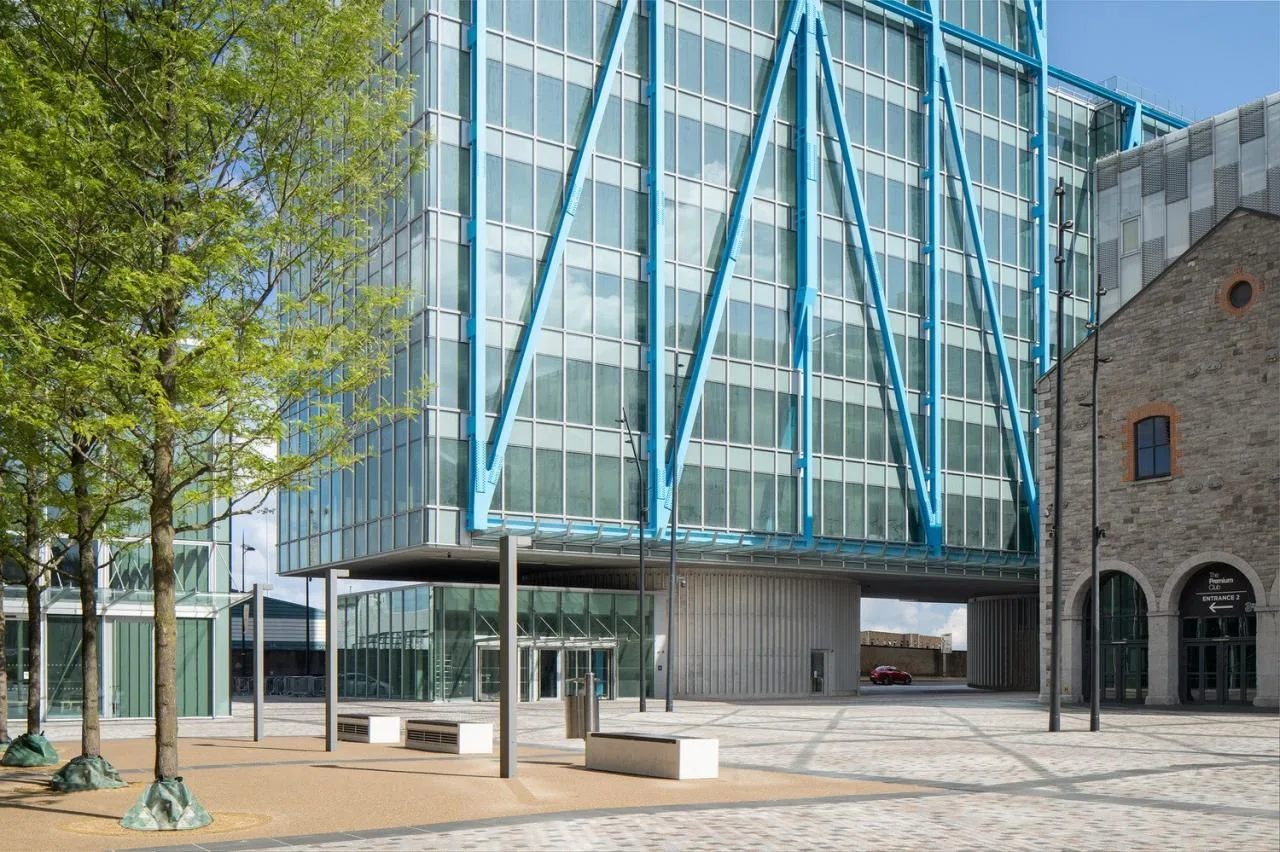 BIM Architecture | Blue 'Bones', EXO Office Building/Shay Cleary Architects