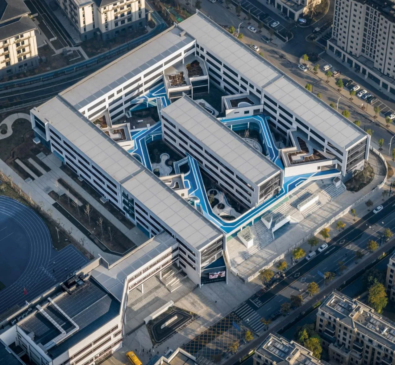 BIM Architecture | Quzhou Xinhua Second School/01 City Architecture Firm