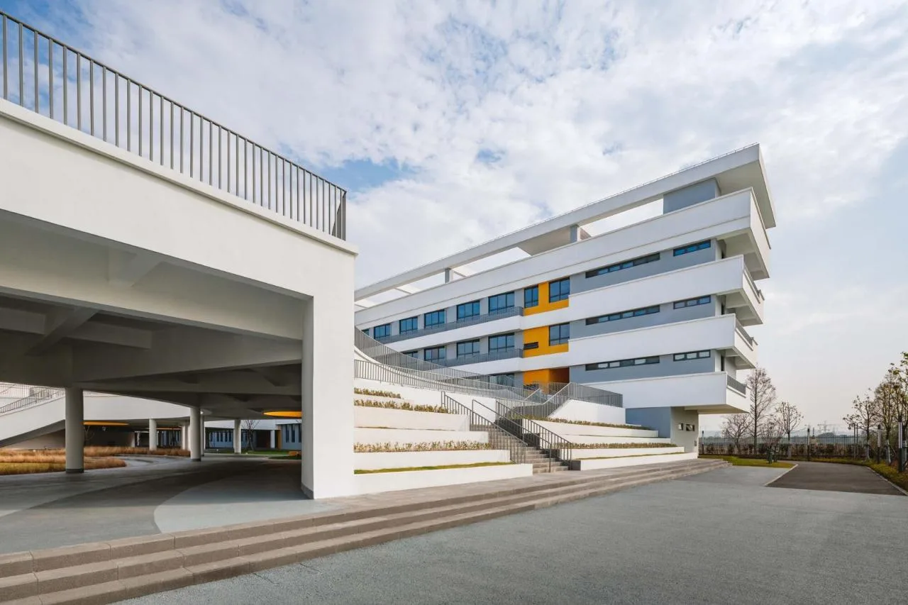 BIM Architecture | Shanghai Fushan Tangcheng Foreign Language Primary School (Peide Campus) Design/Huajian Group Shanghai Architectural Design and Research Institute