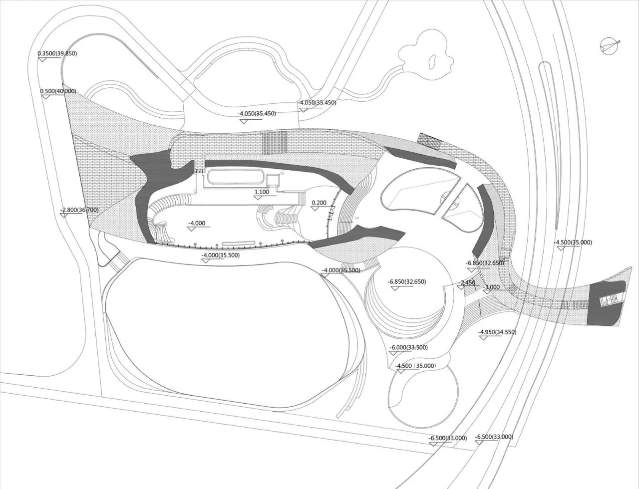 BIM Architecture | OCT Chaohu Natural and Cultural Center/Shanghai Qianhe Architectural Design Firm