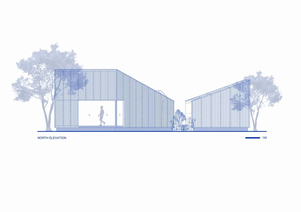 BIM Architecture | Room Garden: Space Installation/Room Building Design in the bustling city