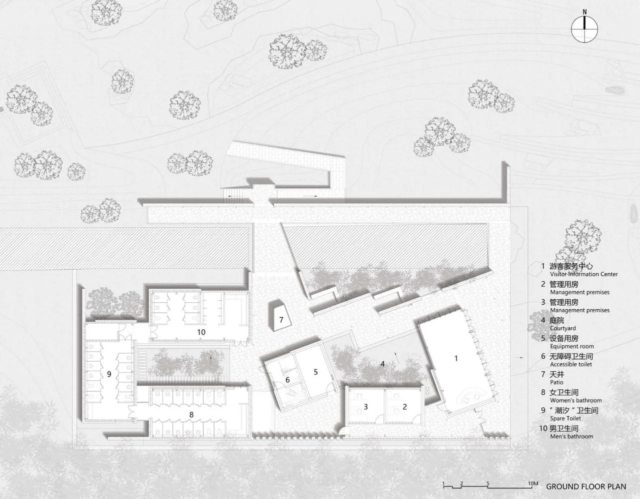 BIM Architecture | Nanjing Tangshan Ape Man Cave Tourist Station/Architecture Technology and Art (ATA) Studio of Southeast University Architectural Design and Research Institute