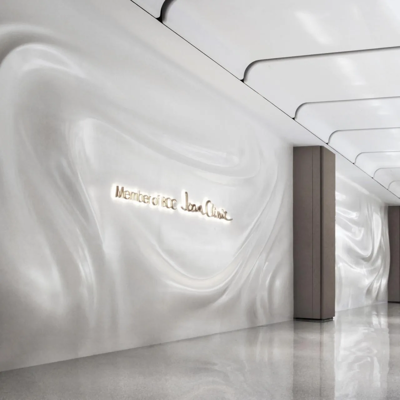 BIM Architecture | Organic Growth of Digital Ink Painting: Zhuo Yanlige Medical Aesthetics Clinic/CAA Interior New Works