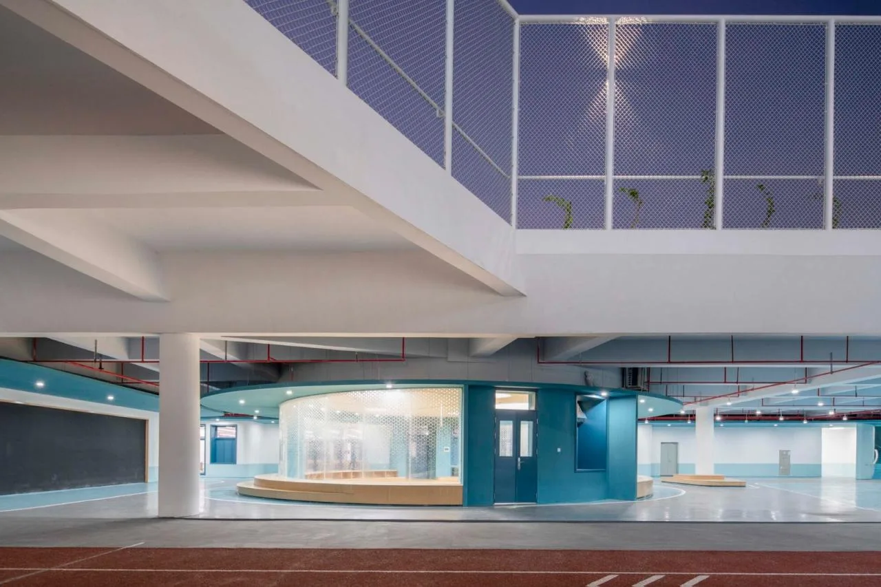 BIM Architecture | Renovation of Longjiang Foreign Language School Affiliated Primary School (Wanggang Primary School)/Vertical Beam Society Architecture