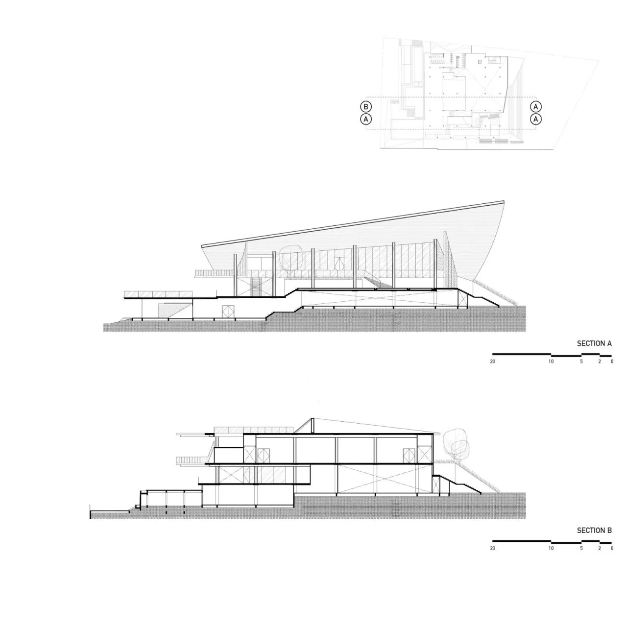 BIM Architecture | Mega scale Thai restaurant Keereetara/IDIN Architects