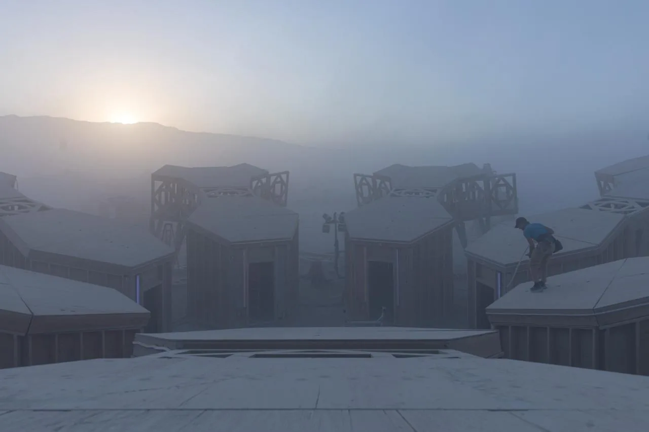 BIM Architecture | Fire Man Festival 'Release/Purification' fractal gallery/MAMOU-MANI