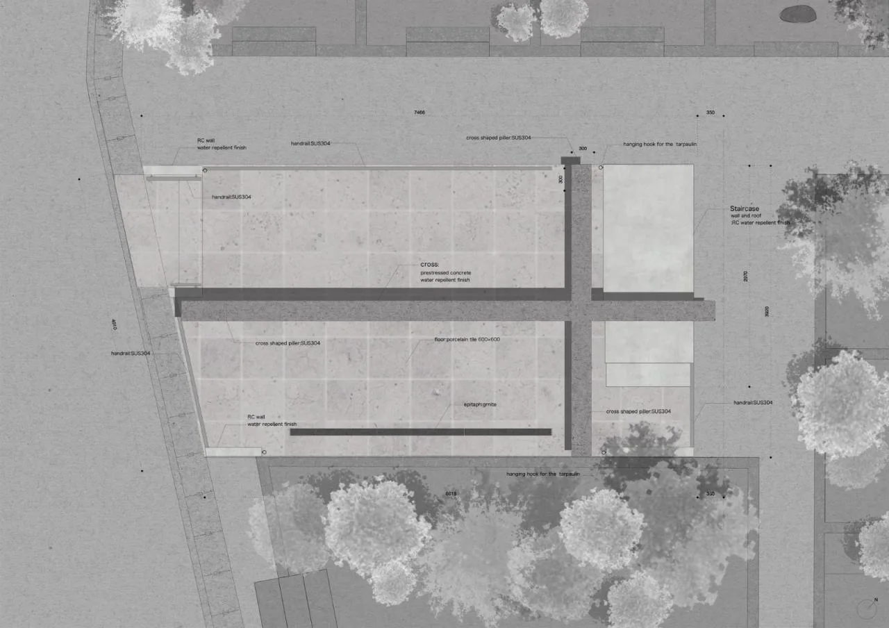 BIM Architecture | Kamakura Snowy Church Cemetery/Bosaka Meng Architecture Urban Design Firm