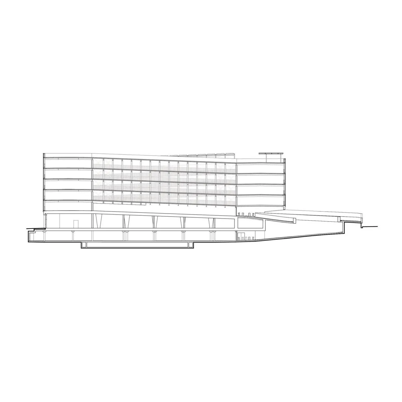 BIM Architecture | Precision Control, MHZN Switzerland Zugspitze North Station Mobile Hub/Hosoya Schaefer Architects