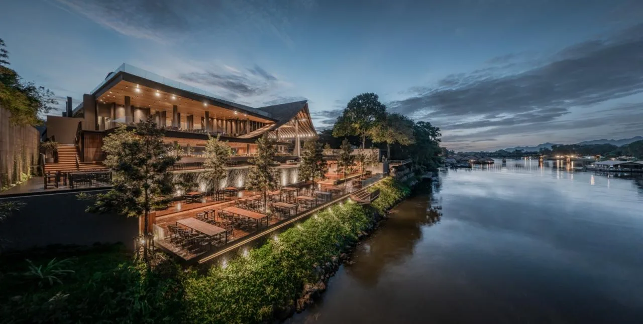 BIM Architecture | Mega scale Thai restaurant Keereetara/IDIN Architects