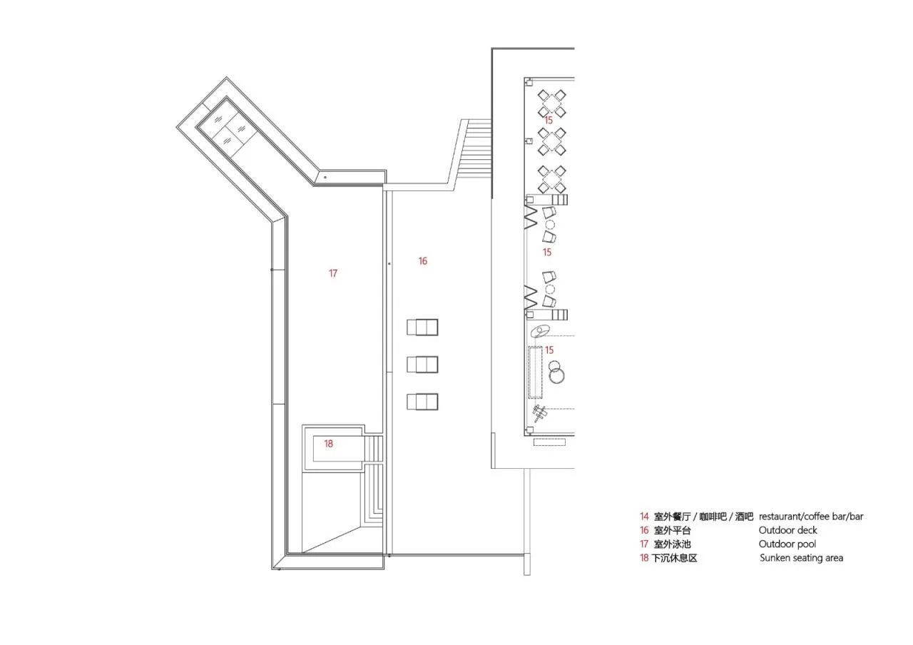 BIM Architecture | Cliff Edge Sky Homestay: Yaojia Wangpu/Shanghai Yaoshun Architectural Design Co., Ltd