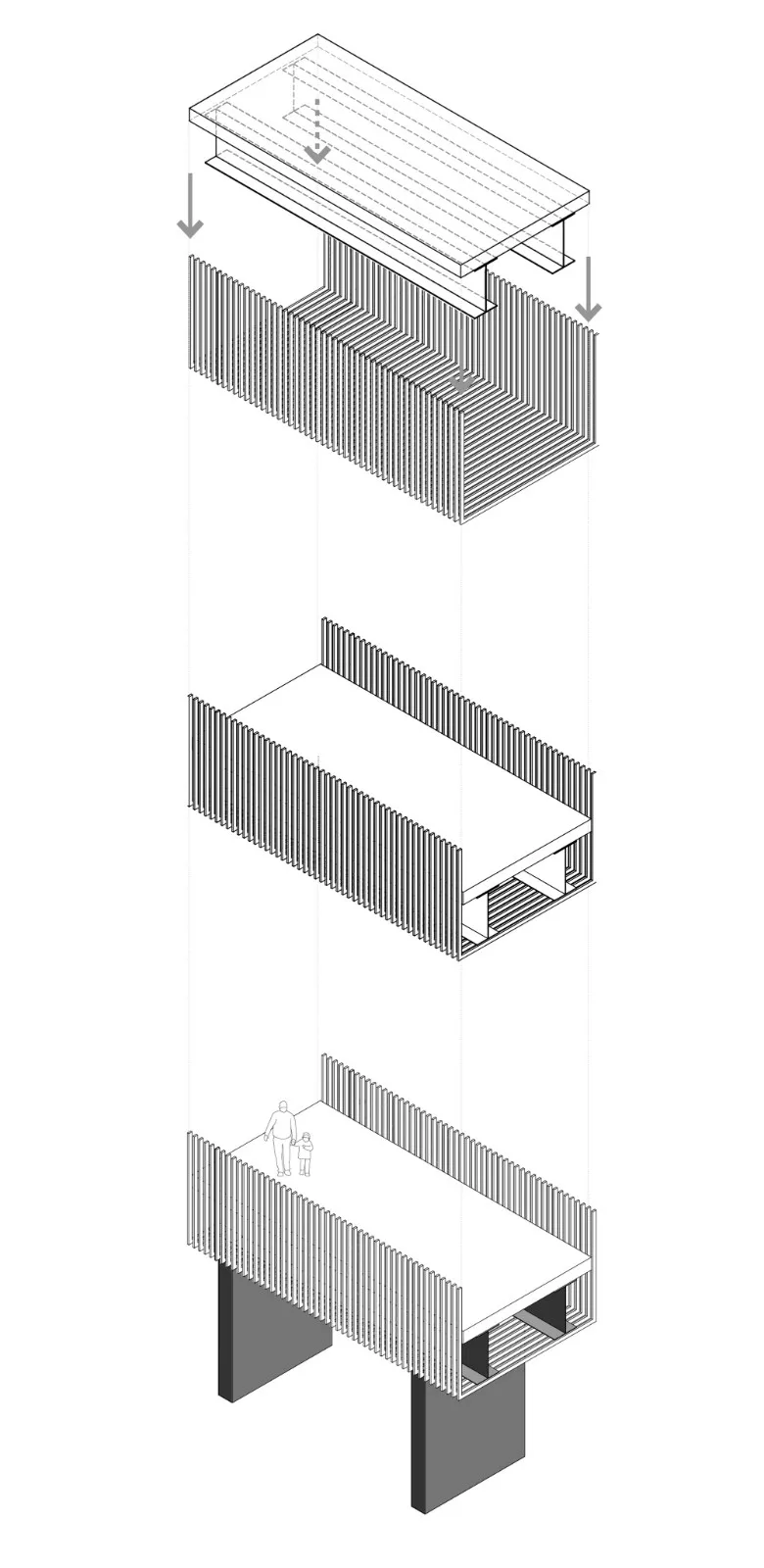 BIM Architecture | Tandorosti 'U-shaped' Bridge/Katoum Architecture Studio