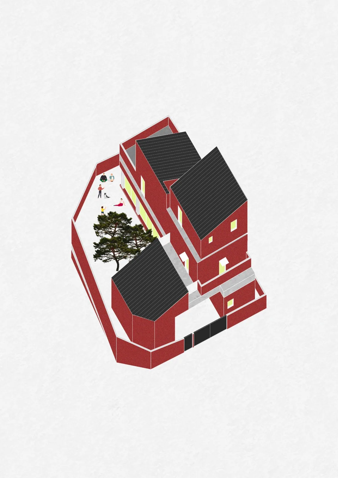 BIM Architecture | Jeokhoje Residential/NOMAL