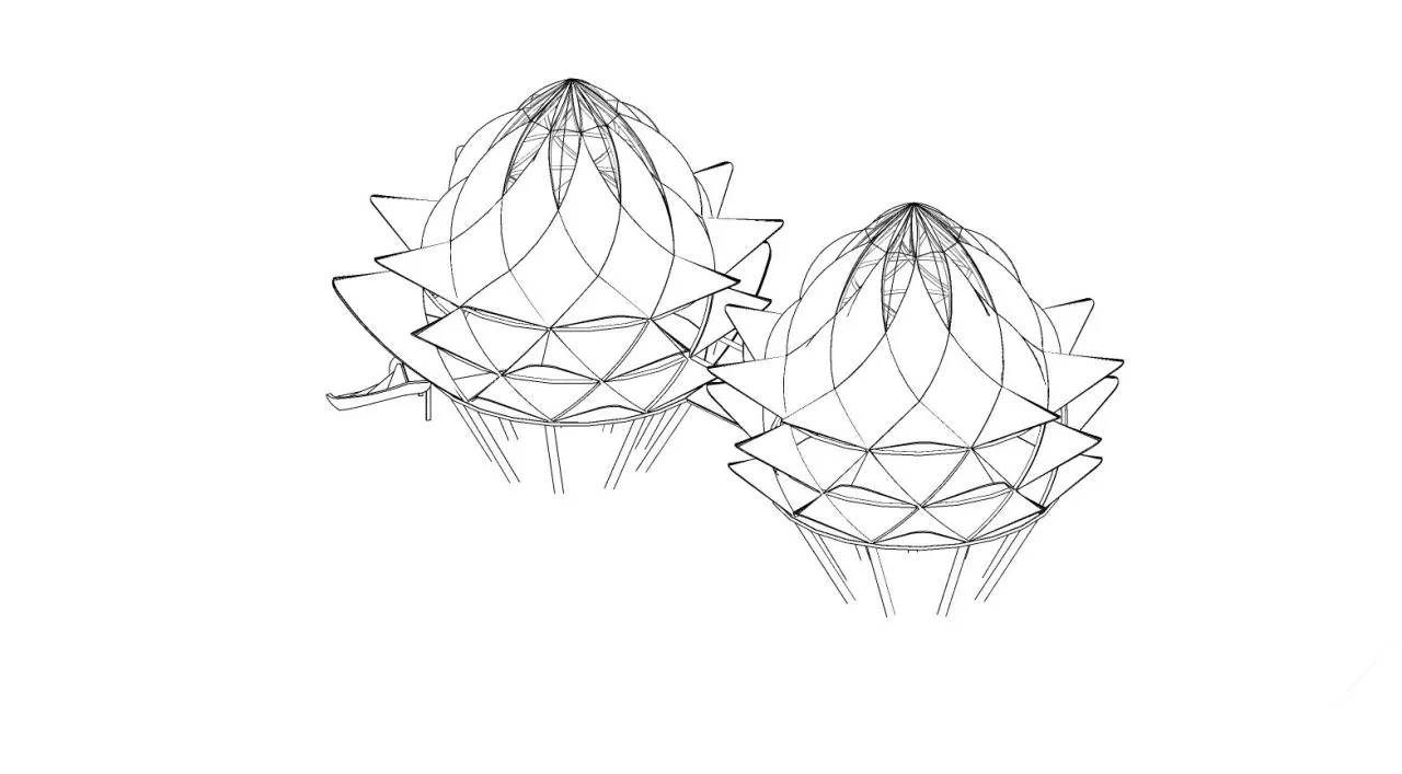 BIM Architecture | Ulaman Luxury Ecological Resort/Inspiral Architecture and Design Studios